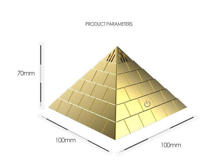 Pyramide USB auto luftreiniger luft stumm kreative