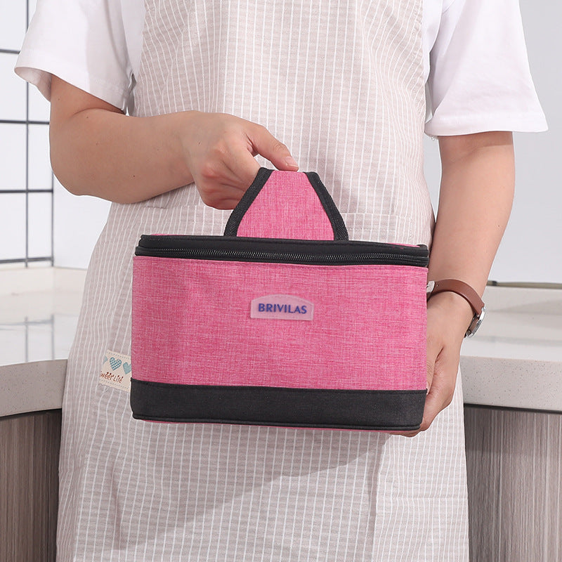 Bento bag widened portable cooler bag