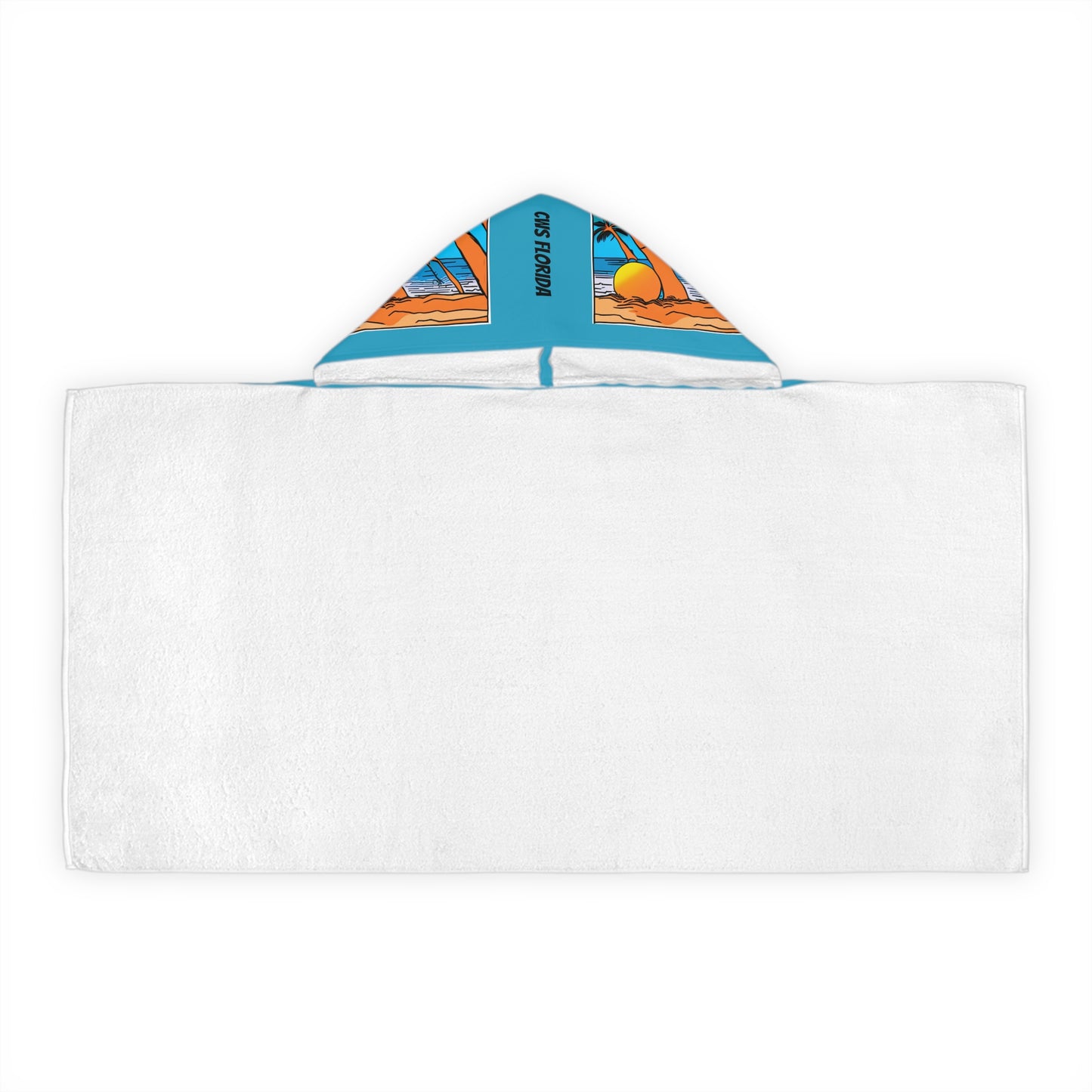 CWS Florida Youth Hooded Towel By Cozy Winter Store (ships within USA only )