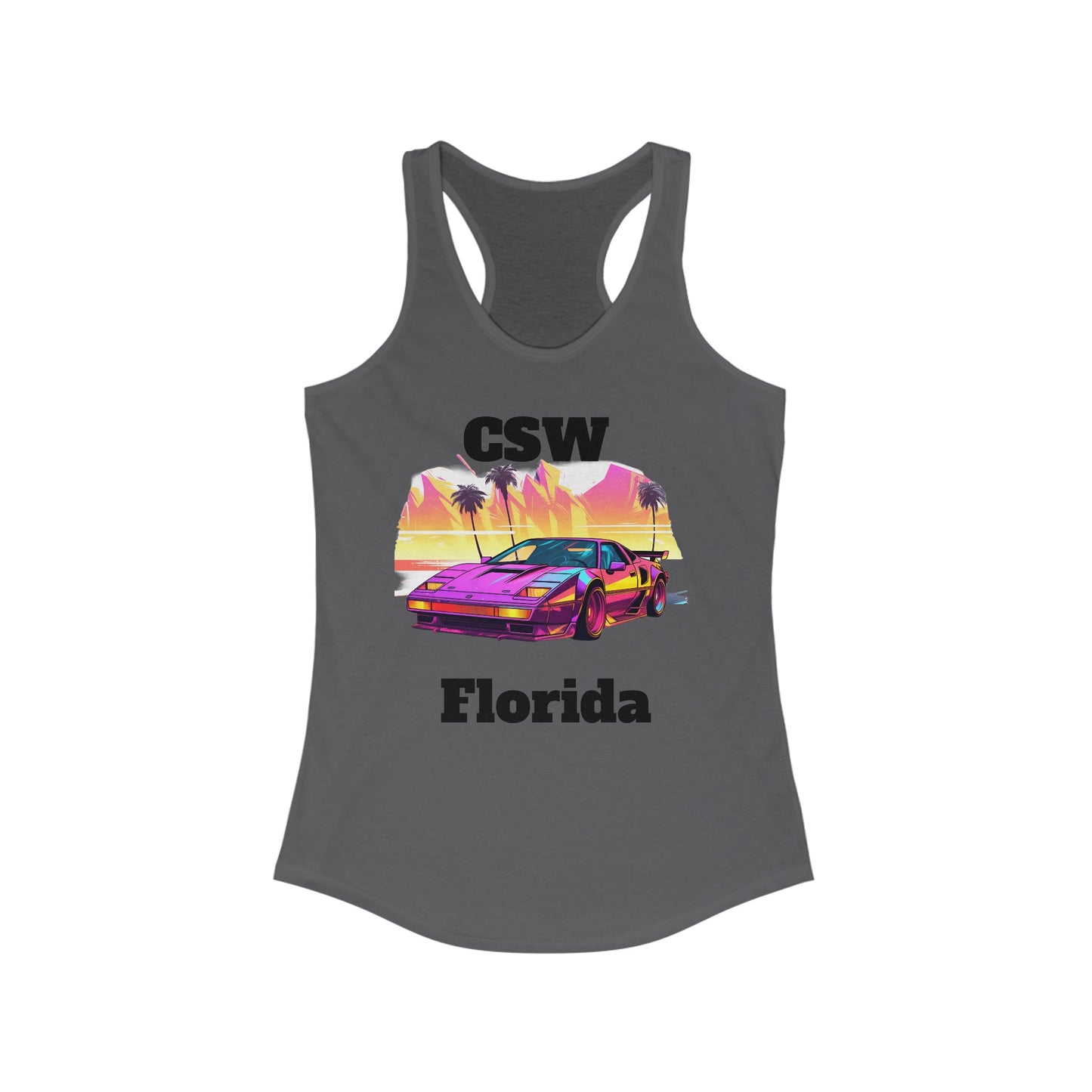 CSW Florida Ferraro Women's Ideal Racerback Tank by Cozy Winter Store (ships within USA only)