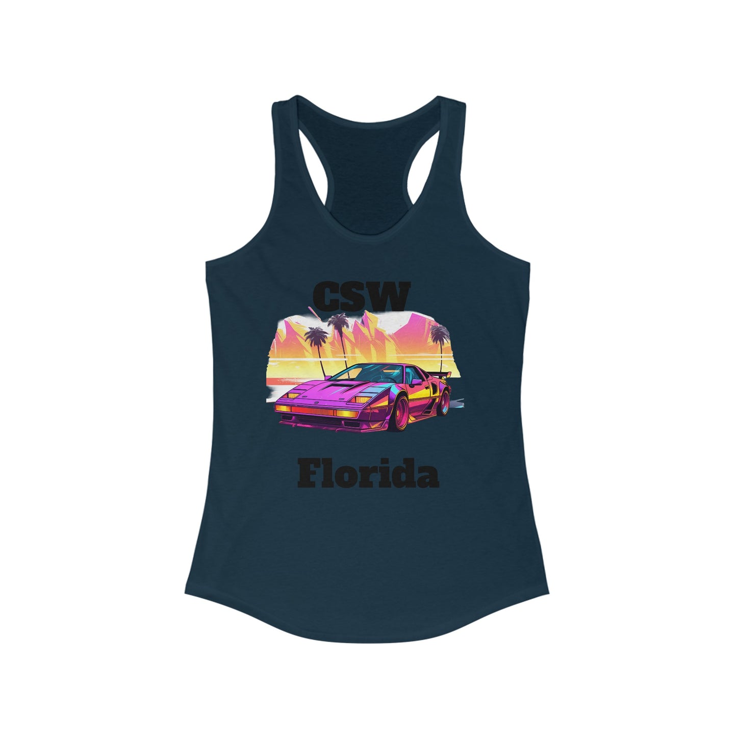 CSW Florida Ferraro Women's Ideal Racerback Tank by Cozy Winter Store (ships within USA only)