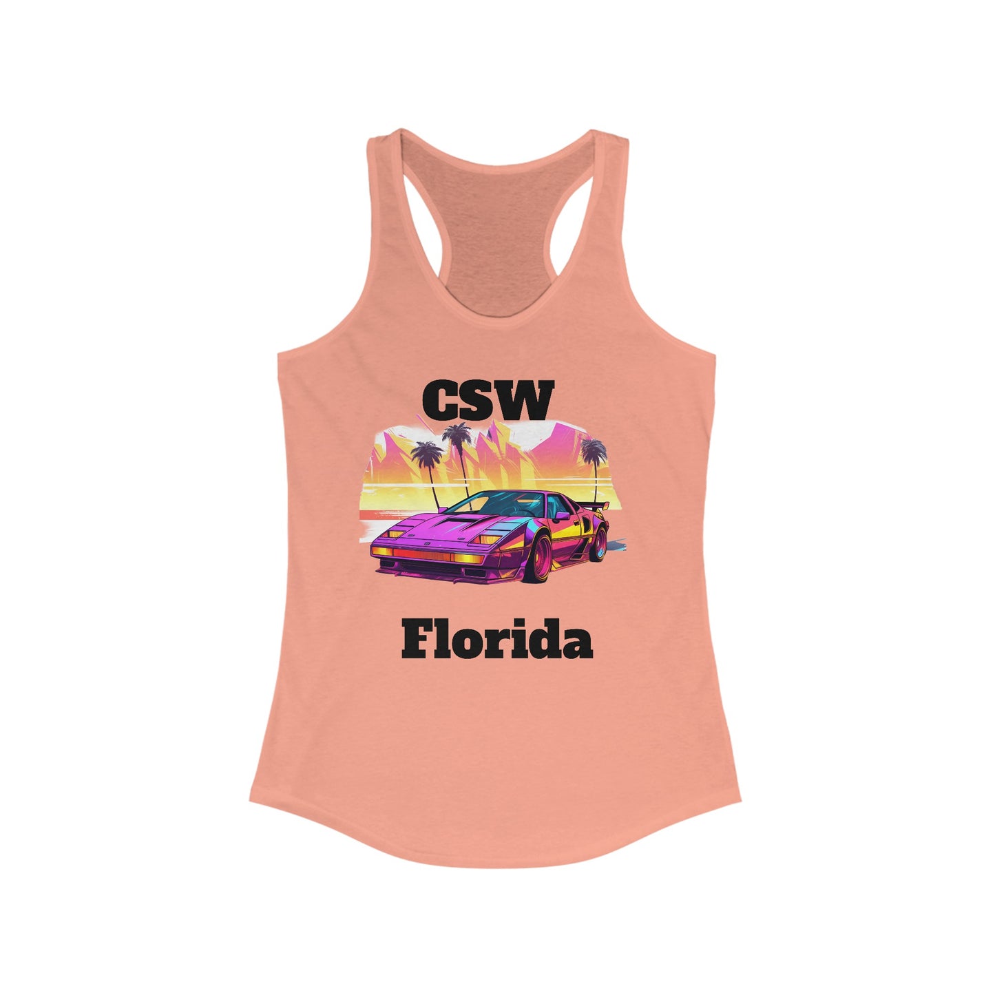 CSW Florida Ferraro Women's Ideal Racerback Tank by Cozy Winter Store (ships within USA only)