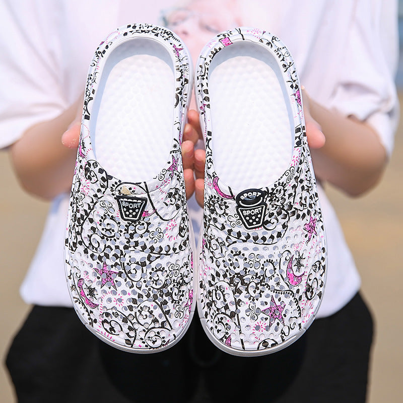 Slippers Women's Summer Hole Shoes Summer New Fashion Beach Shoes