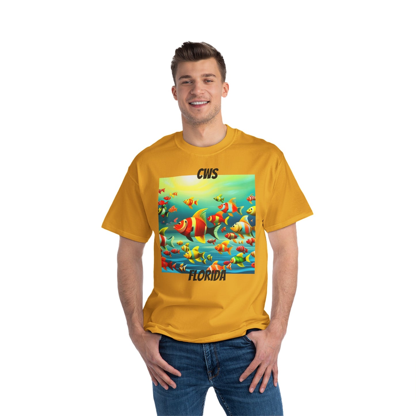 CWS Florida Beefy-T® Kurzarm-T-Shirt von Cozy Winter Store (Versand nur innerhalb der USA)