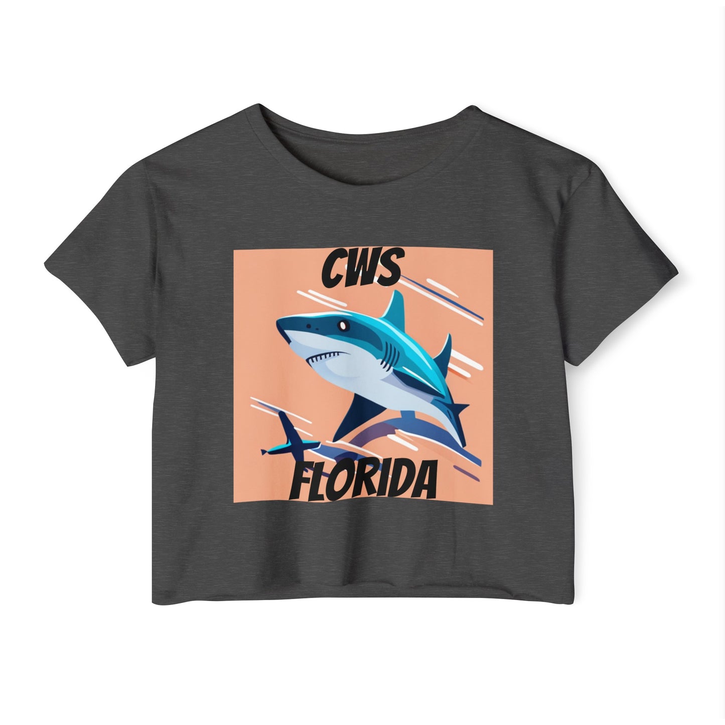 CWS Florida Women's Festival Crop Top By Cozy Winter Store (ships within USA only)