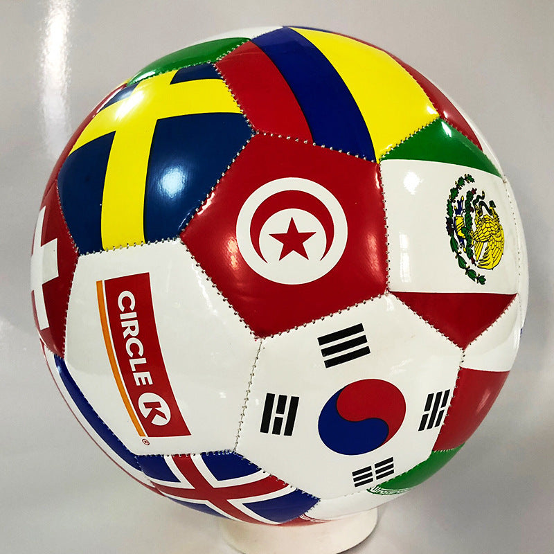 Flag training ball