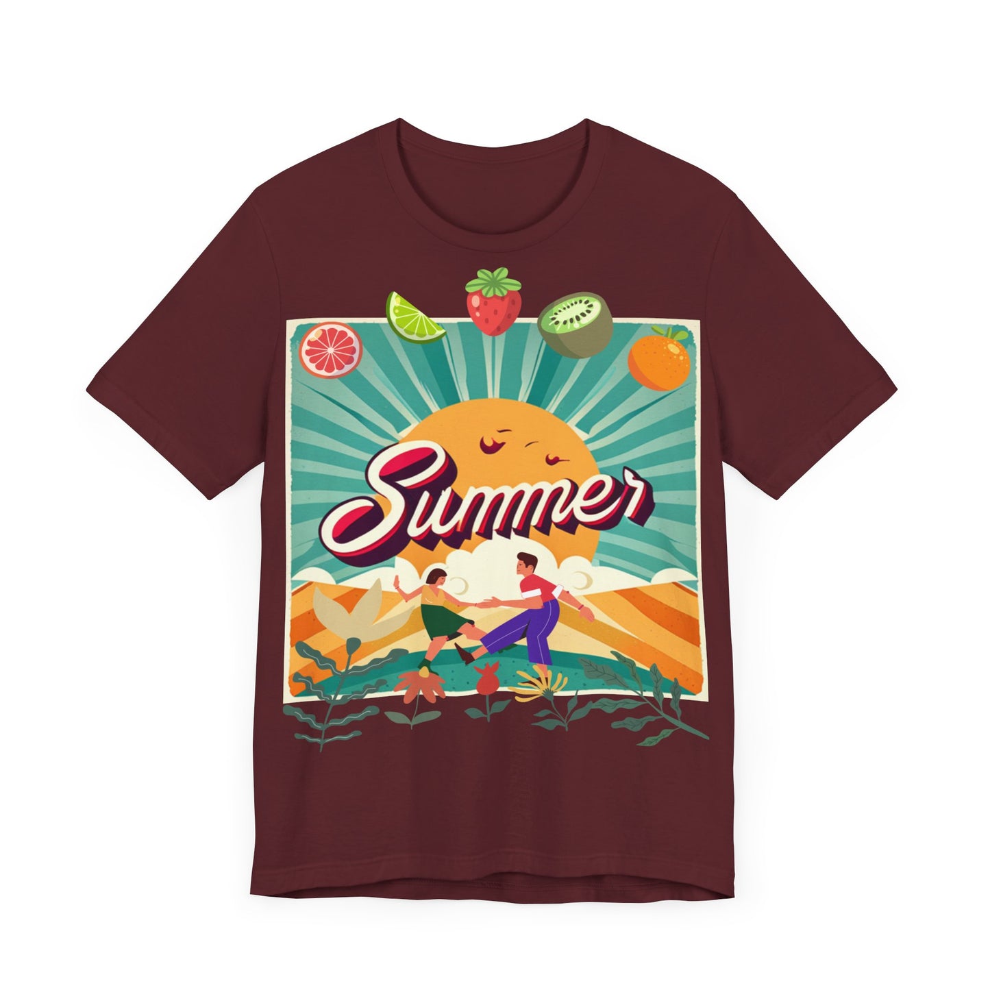 Unisex Jersey Short Sleeve Summer Tee