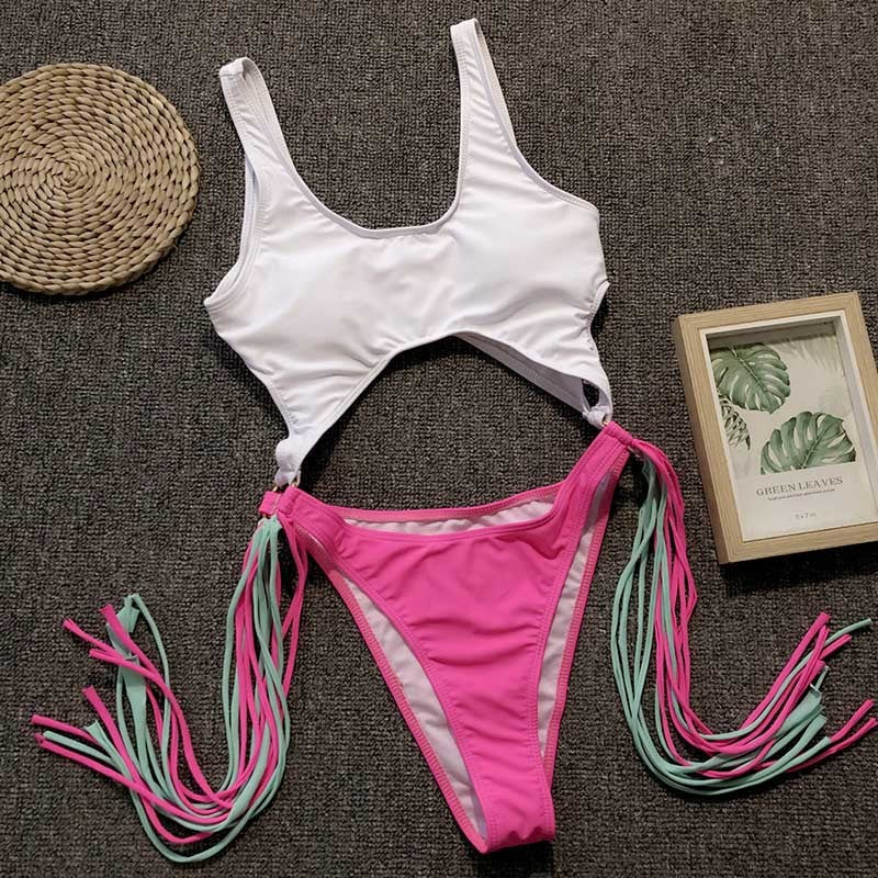 Ladies one-piece swimsuit