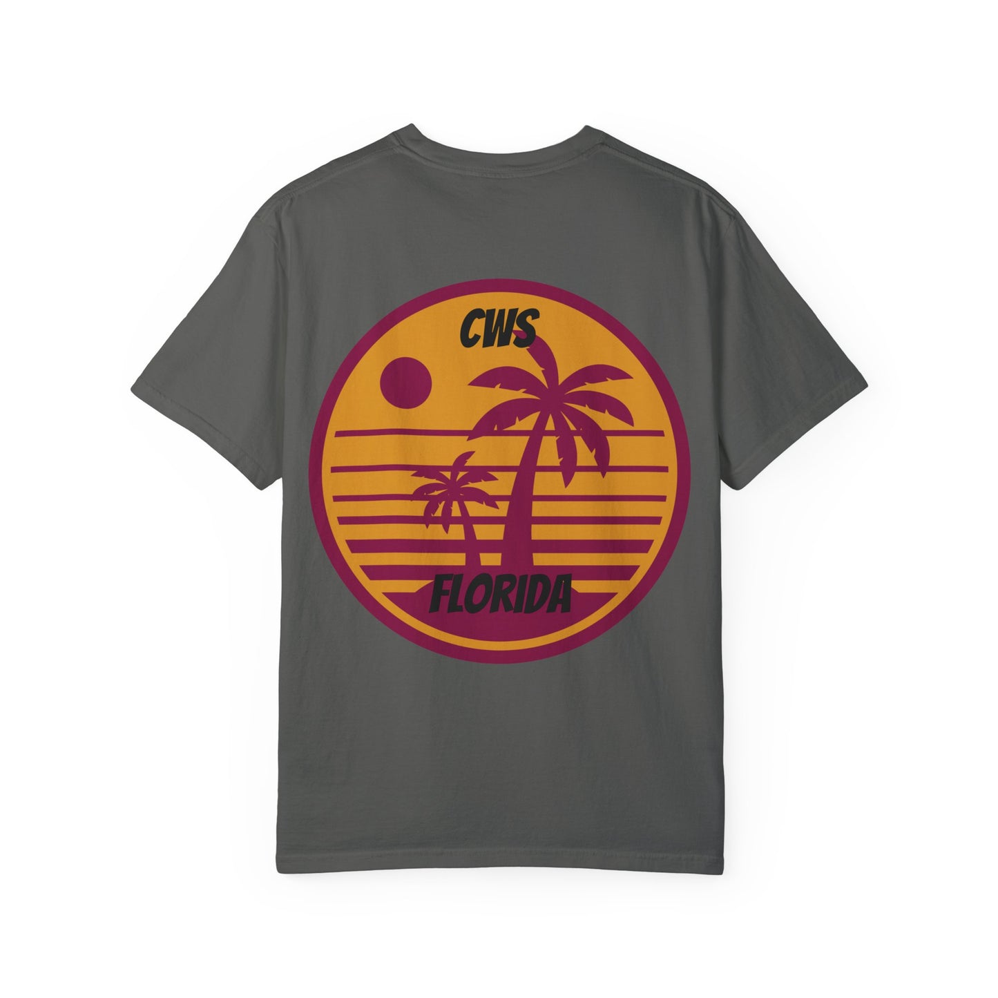 CWS Florida Unisex-T-Shirt im Garment-Dyed-Verfahren von Cozy Winter Store (Versand nur innerhalb der USA)