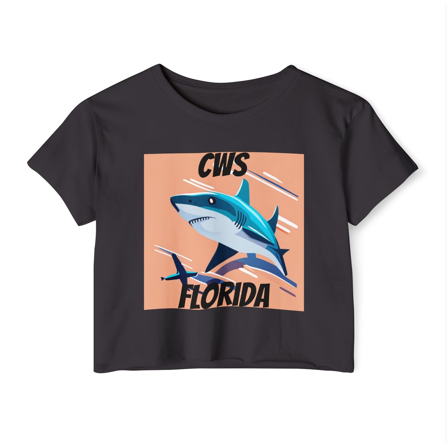 CWS Florida Women's Festival Crop Top By Cozy Winter Store (ships within USA only)