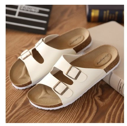 Cork slippers-sandals