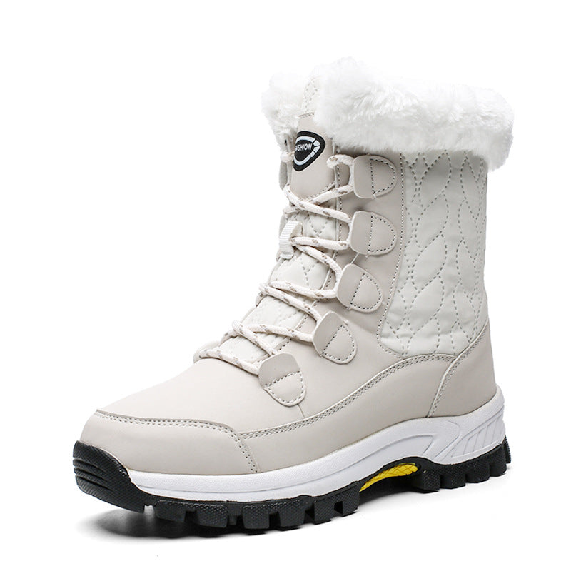 Plus fleece snow boots