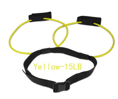 Waist tension tube spring leg training pedal belt tension rope resistance belt