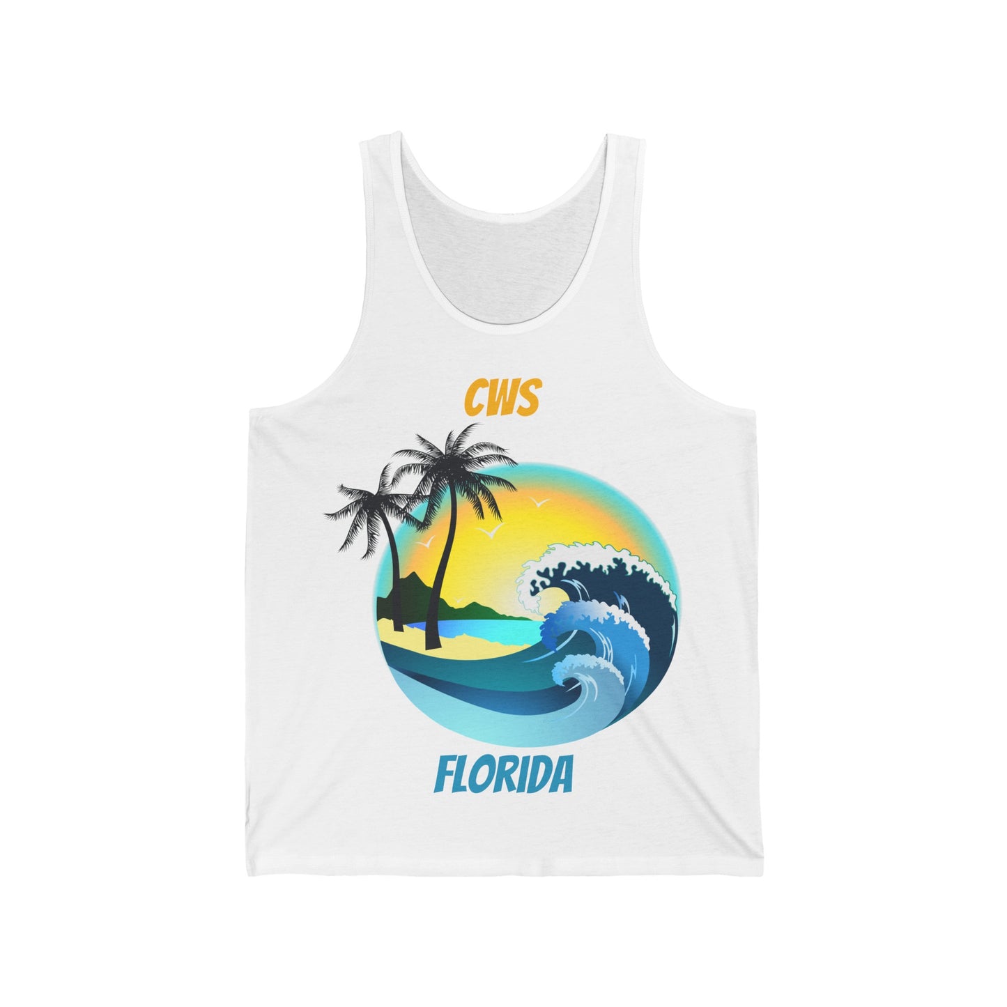 CWS Florida Unisex Jersey Tank von Cozy Winter Store