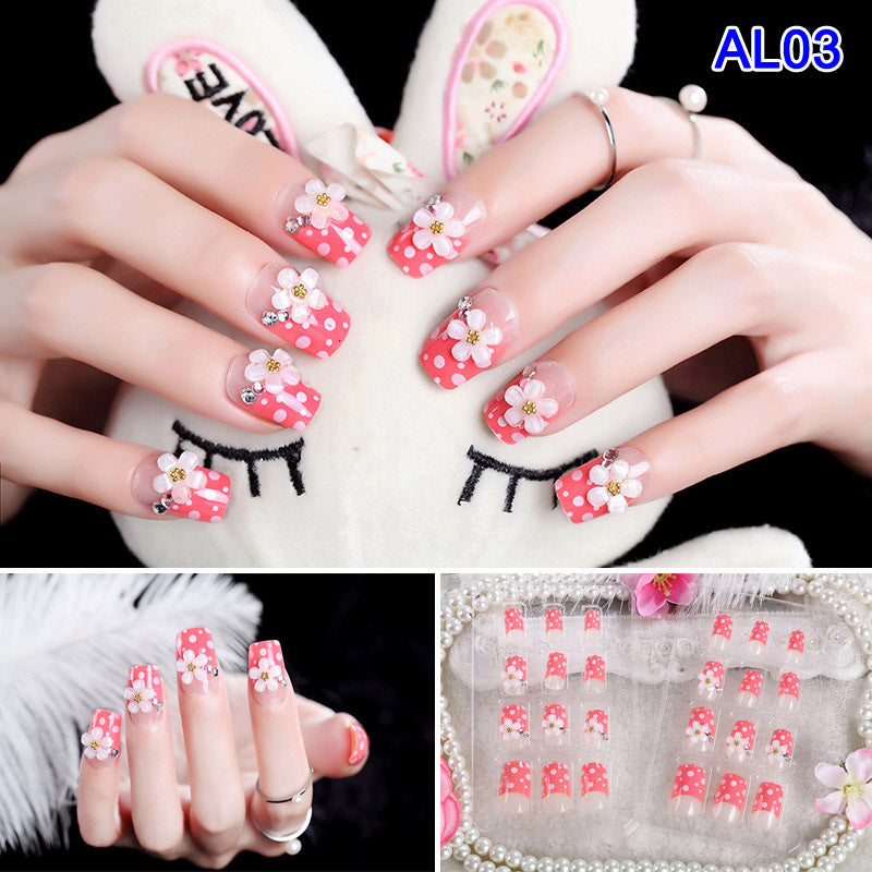 Nail art nail clips