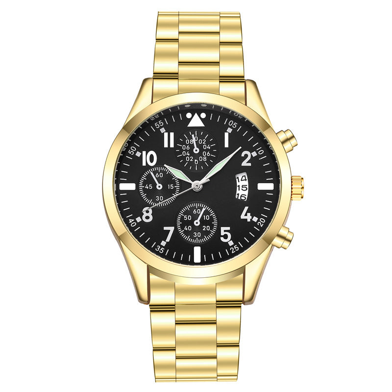 Calendar Luminous Multi-function Quartz Watch