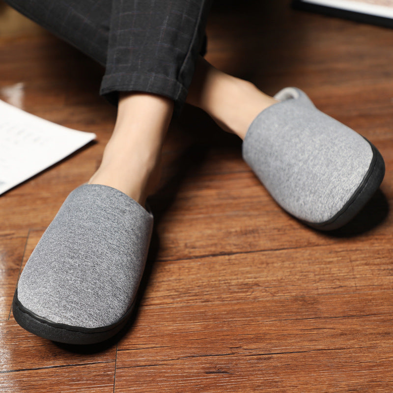 CottonCocoon: Winter home cotton slippers for cozy warmth.