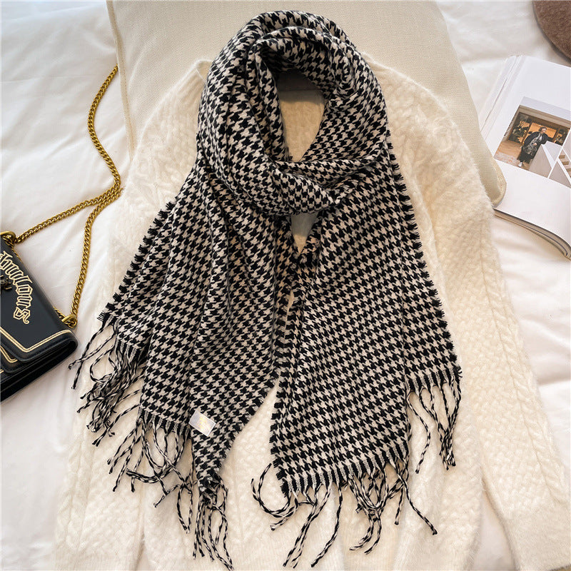 Women's Fashion Faux Cashmere Thermal Scarf