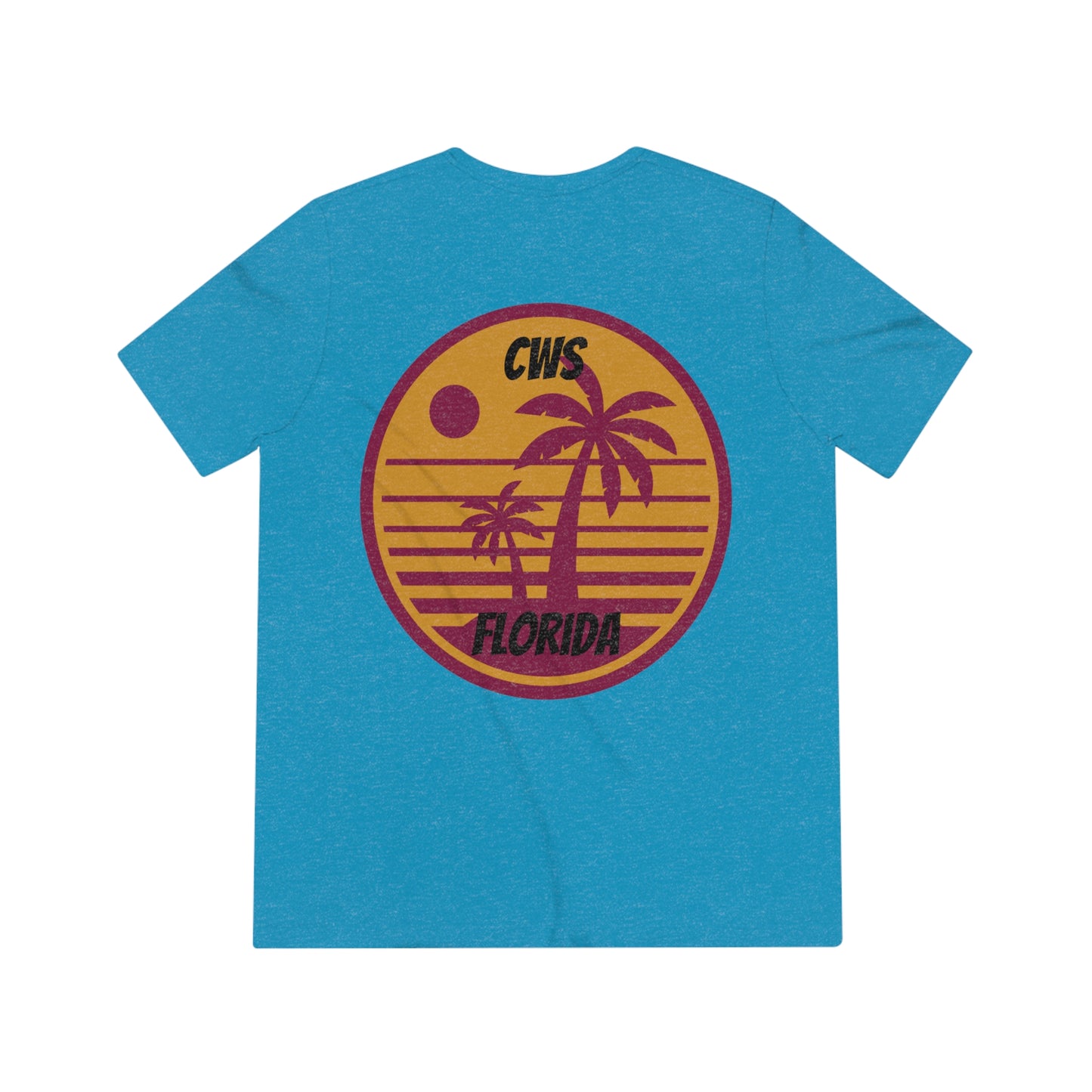 CWS Florida Unisex Triblend Tee By Cozy Winter Store