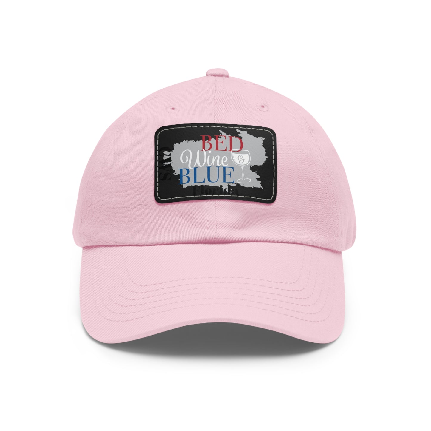 CWS Florida Dad Hat with Leather Patch By Cozy Winter Store (ships within USA only)