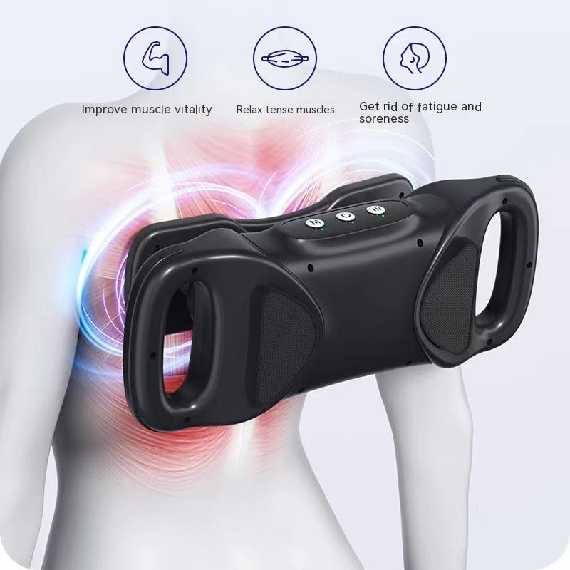 New Waist Double-headed Fascia Massager