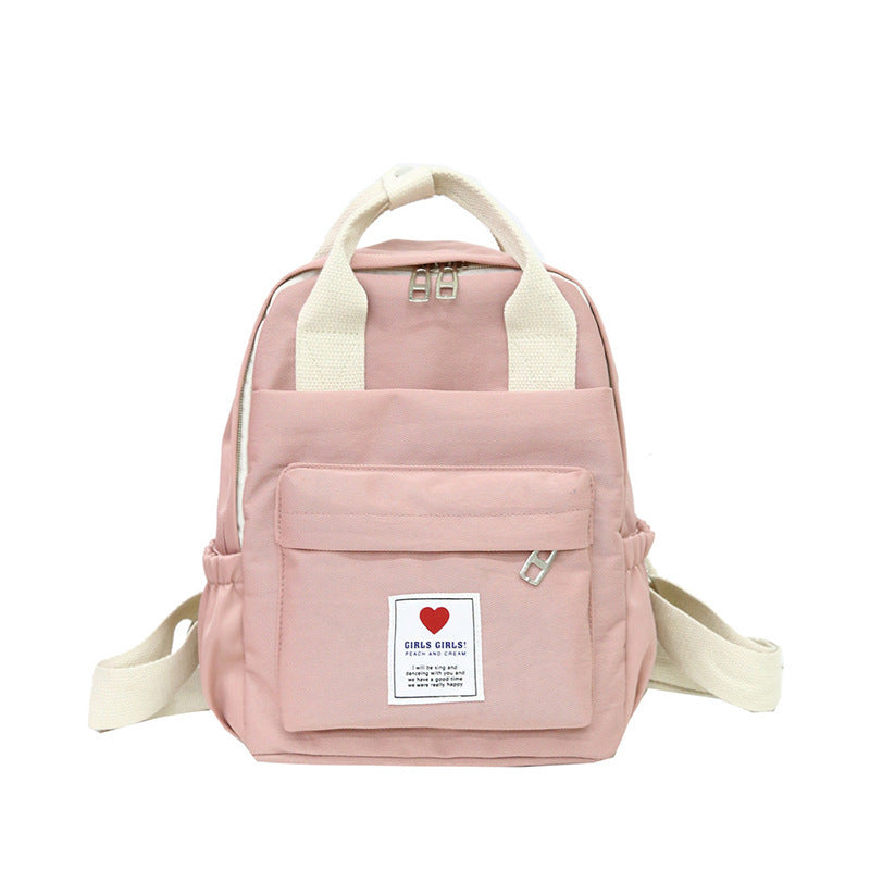 Cute backpack soft girl student Korean backpack