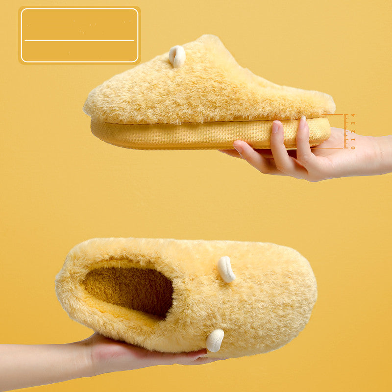 CuteCocoon: Winter home slippers with a cute bag for cozy warmth.