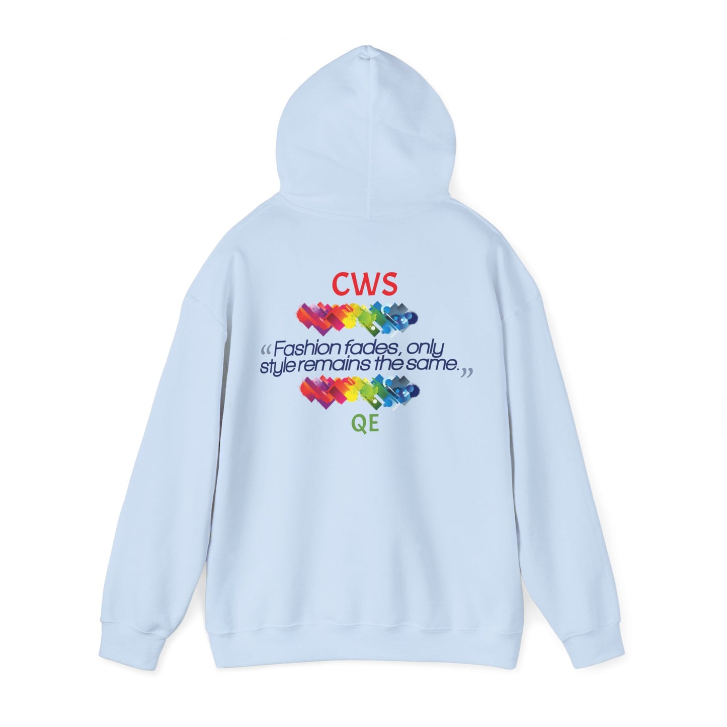 CWS Quotes " Fashion Fades"  Unisex Heavy Blend™ Hooded Sweatshirt By Cozy Winter Store