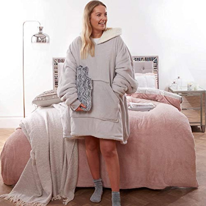 CozyCheer: Weihnachtspyjama-Set mit Kapuze für festliche Nachtwäsche für Damen.