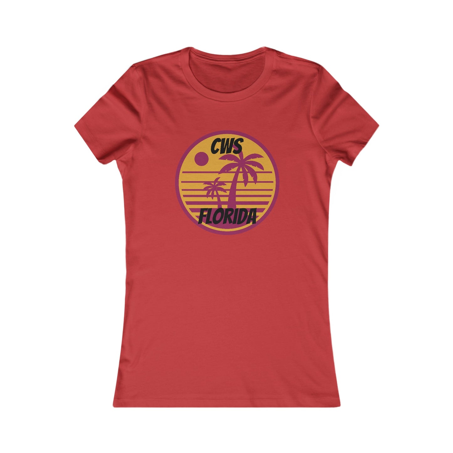 CWS Florida Women's Favorite Tee By Cozy Winter Store (ships wihin USA only)