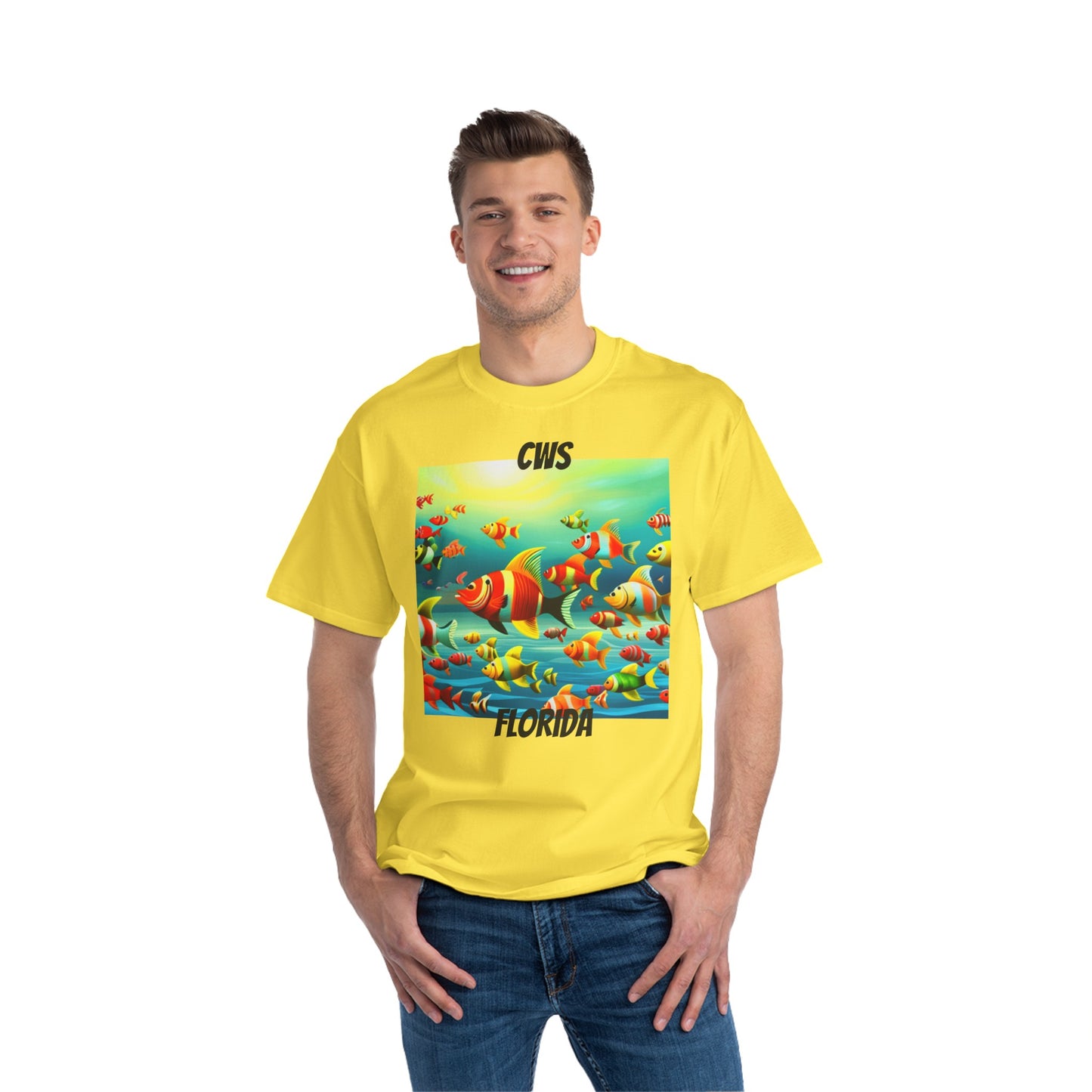 CWS Florida Beefy-T® Kurzarm-T-Shirt von Cozy Winter Store (Versand nur innerhalb der USA)