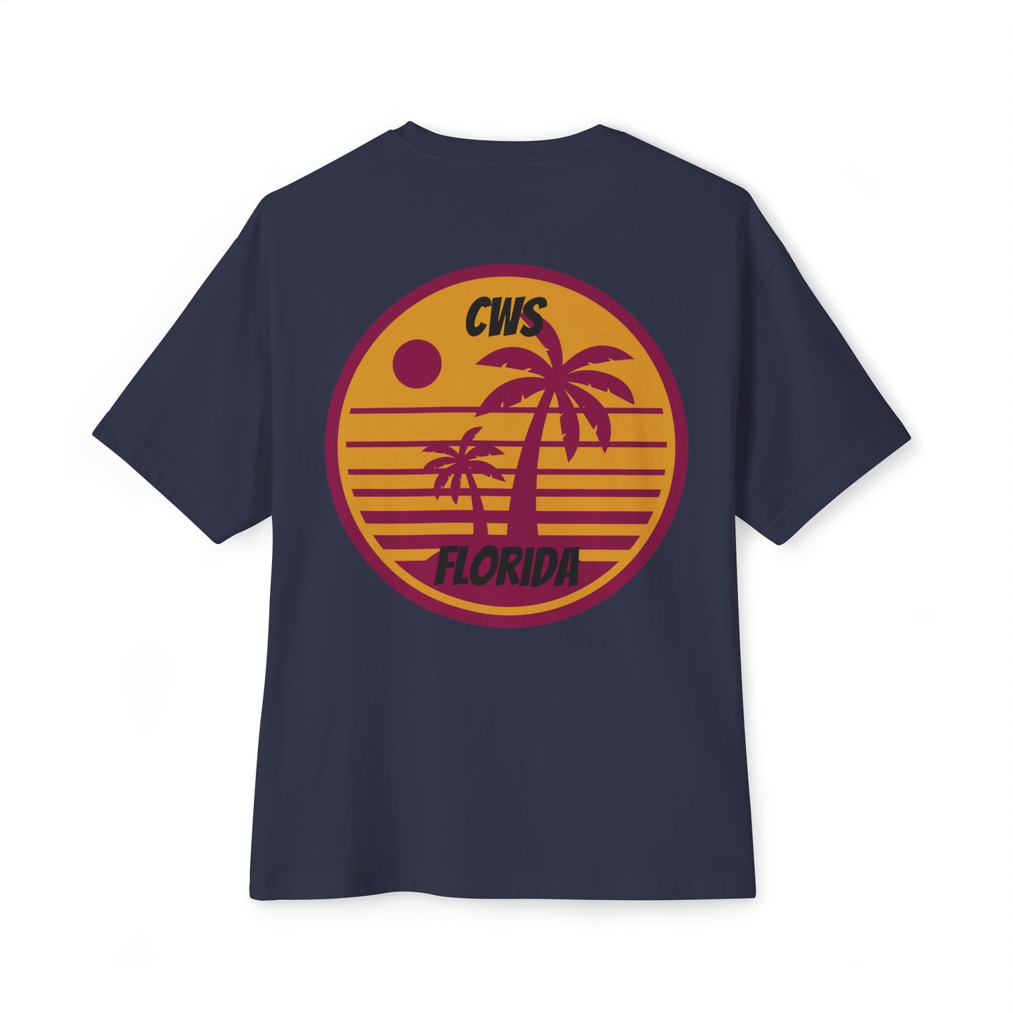 CWS Florida Unisex Oversized Boxy Tee By Cozy Winter Store (ships within USA only)