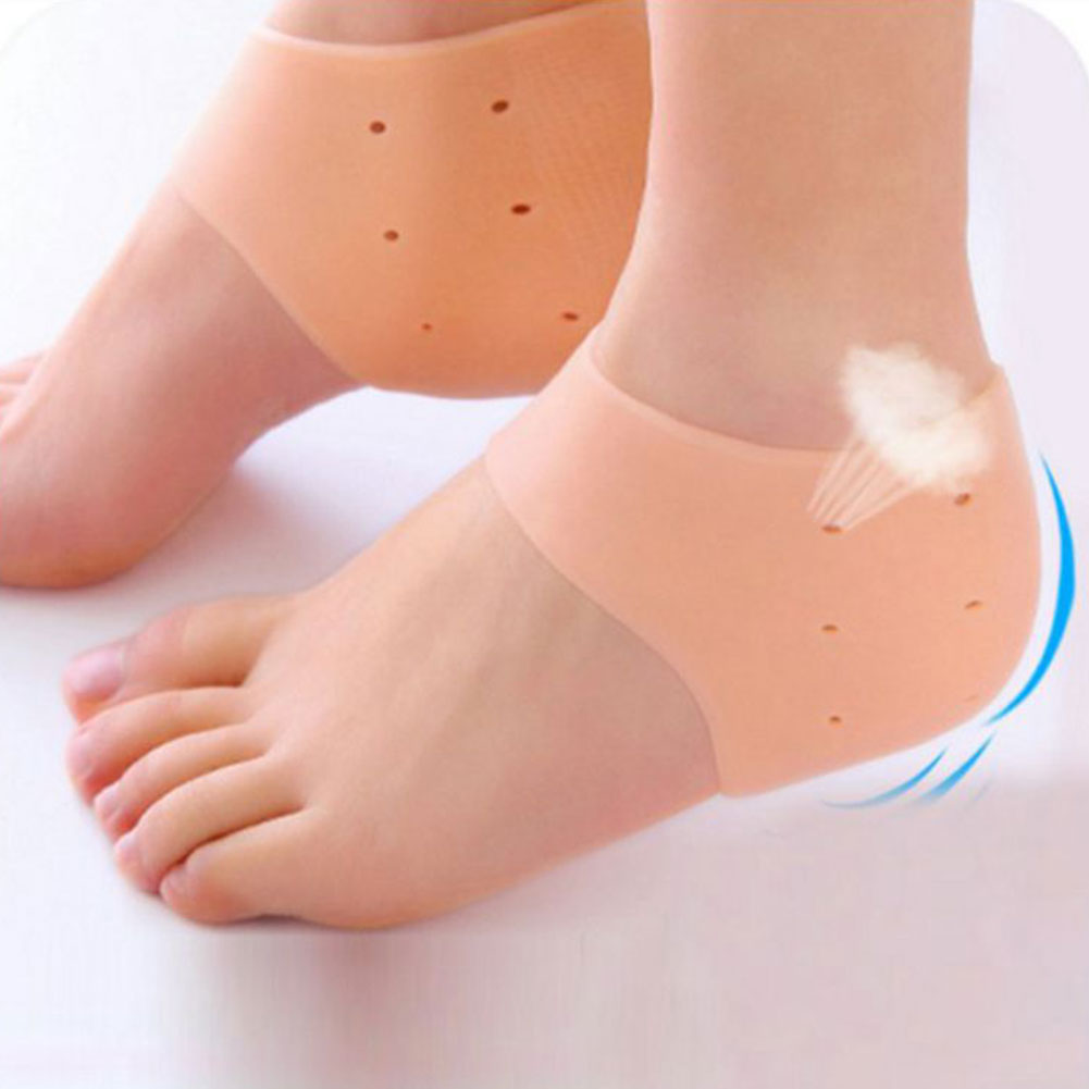 Silicone heel protector