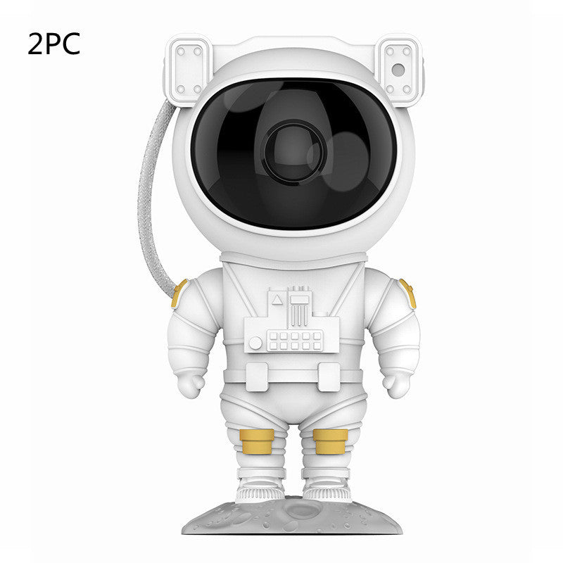 Kreative Astronaut Galaxy Starry Sky Projektor Nachtlicht USB Atmosphäre Schlafzimmer Tisch Lampe