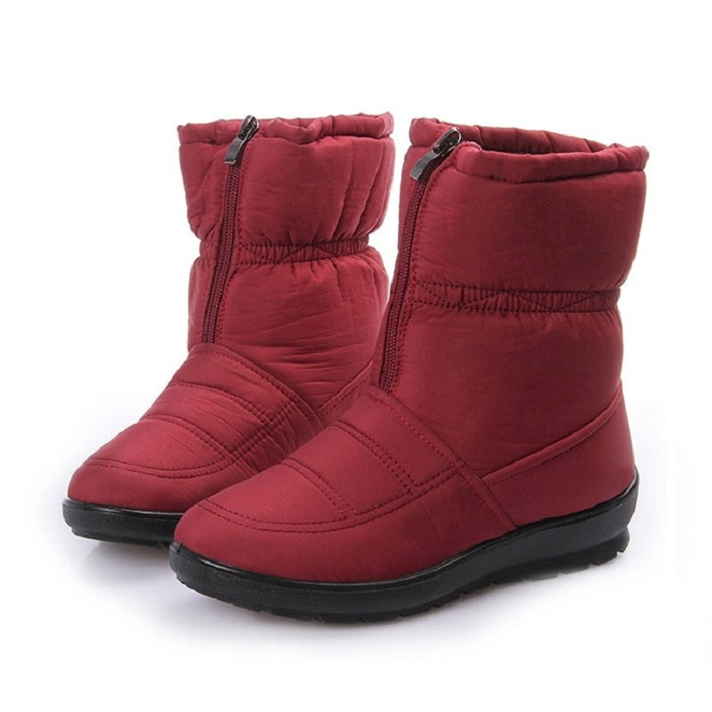 Winterstiefel Damenschuhe dicke Damen Schneestiefel