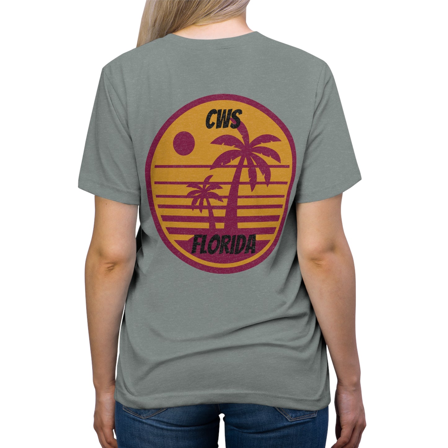 CWS Florida Unisex Triblend Tee By Cozy Winter Store