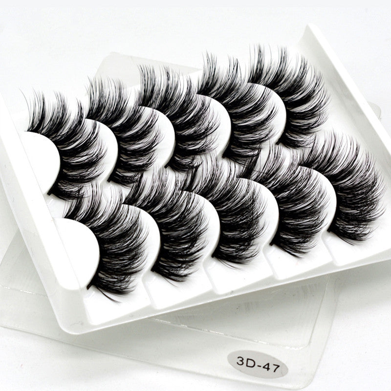 Handmade chemical fiber false eyelashes