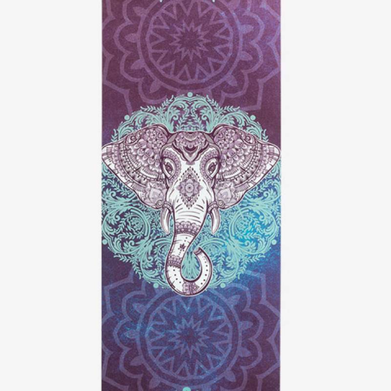 Non slip natural rubber yoga mat for beginners