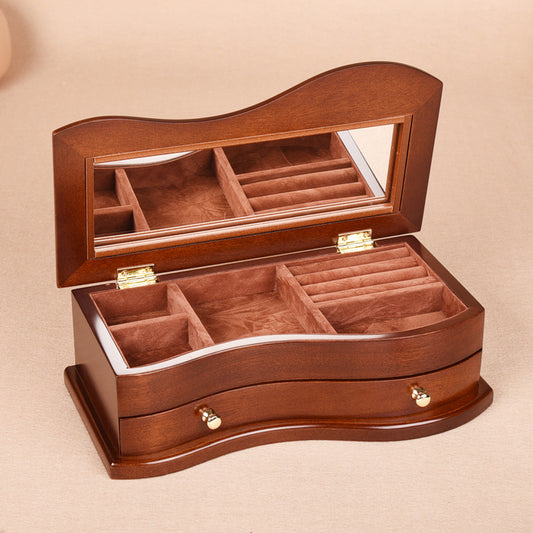 Storage Box Simple European Style Box Real Jewelry Box