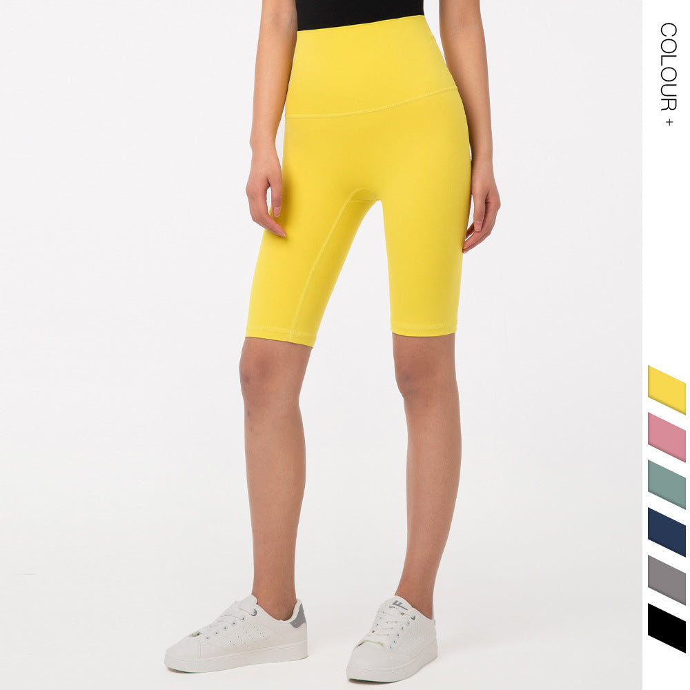 Yogahose Damen Fünf-Punkt-Fitnesshose