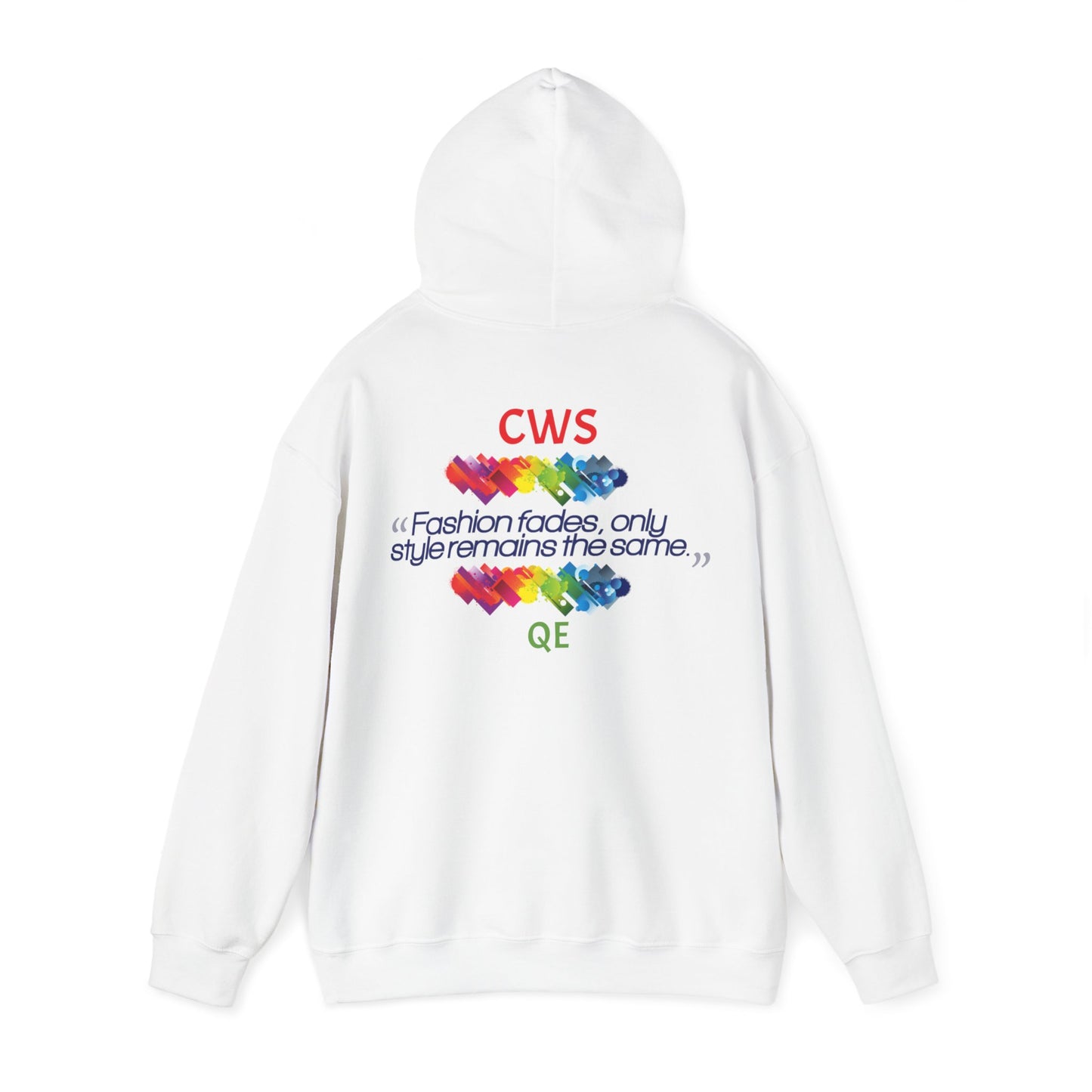 CWS Quotes " Fashion Fades"  Unisex Heavy Blend™ Hooded Sweatshirt By Cozy Winter Store