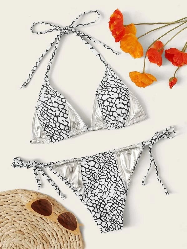 Leopard Panel Bikini