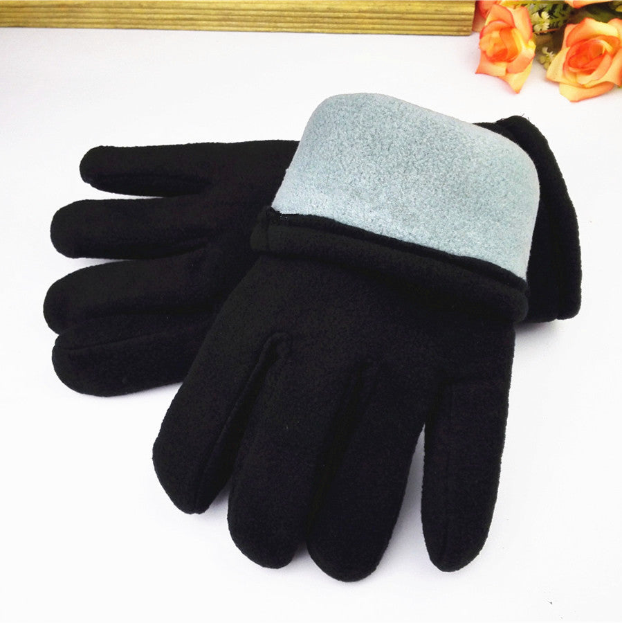 Warm and fleece gloves