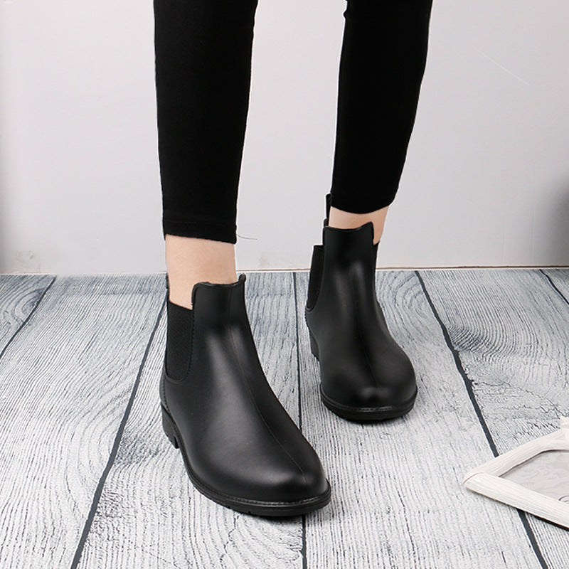 Stay stylish in any weather with our Ankle RainBoots – fashionable, functional, and ready for a downpour!