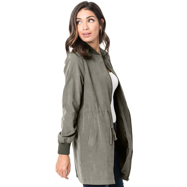 Neuer Trenchcoat für Damen aus Europa und Amerika