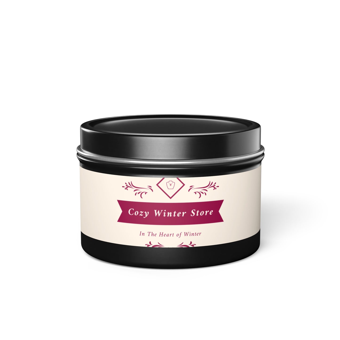 CWS FireHeart Tin Candles By Cozy Winter store