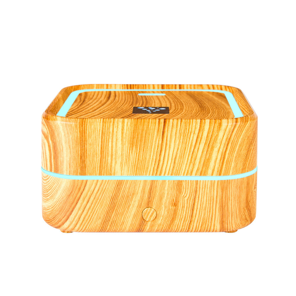 New Wood Grain O4 Aromatherapy Machine Home Car Ultrasonic Humidifier USB Automatic Spray Diffuser