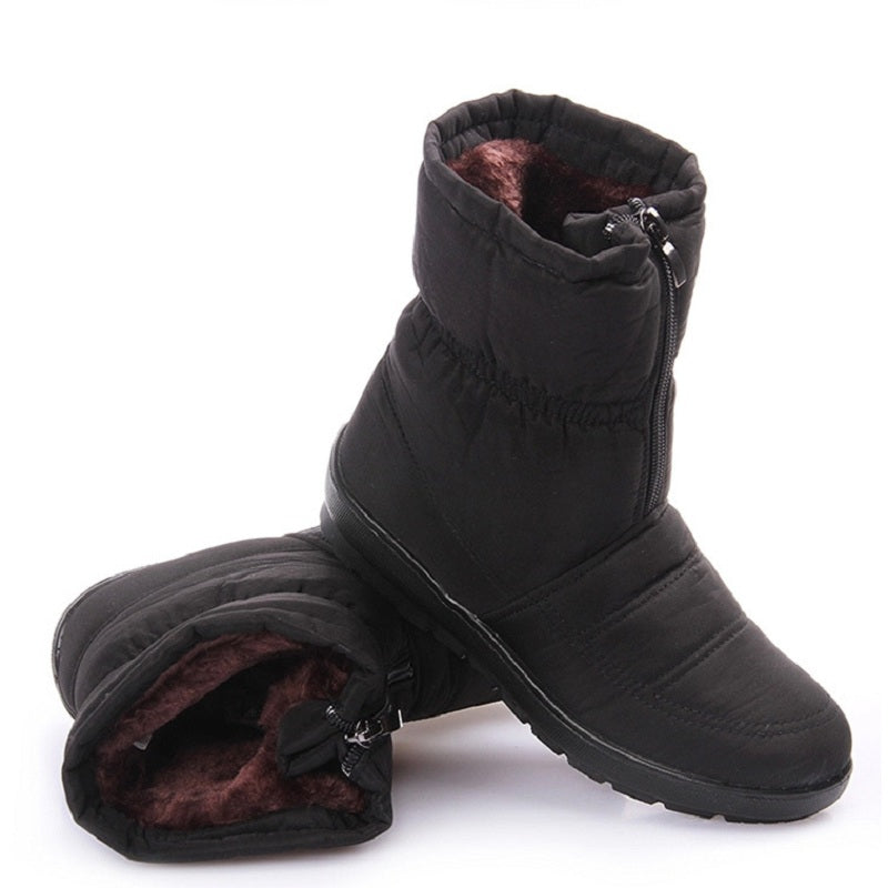 Winterstiefel Damenschuhe dicke Damen Schneestiefel