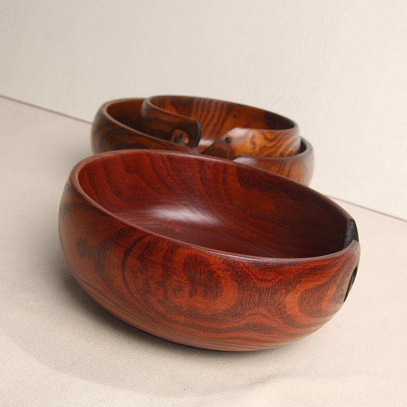 Wooden Wool Bowl Sour Jujube Creative Storage Fruit Plate