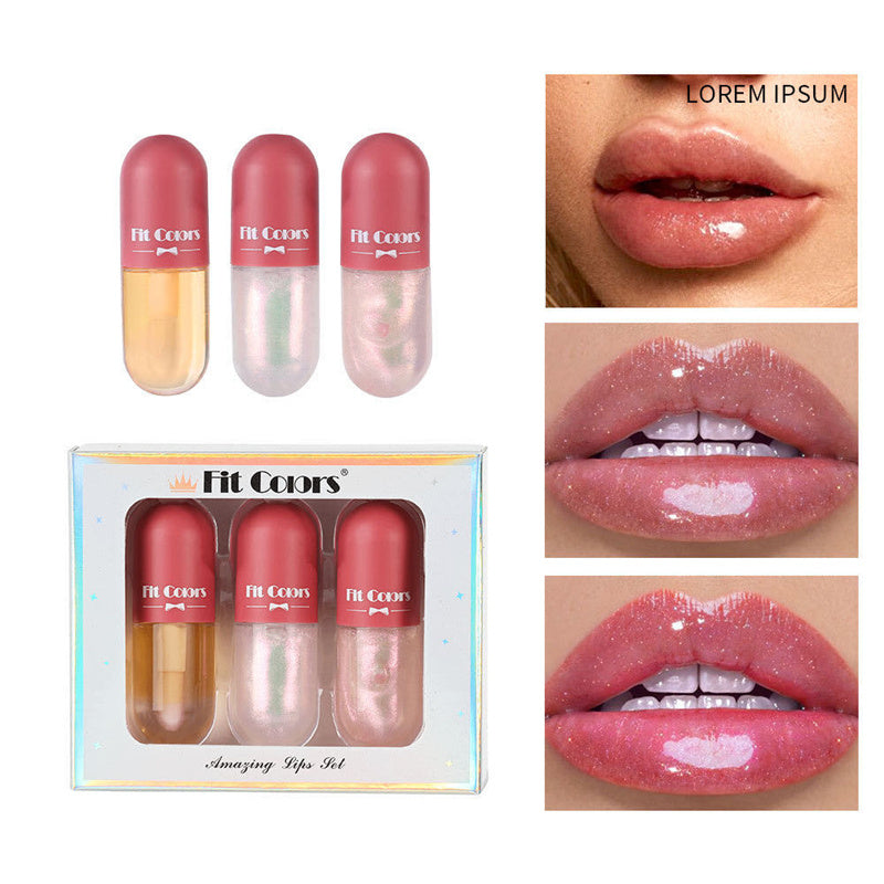 Tag Nacht Instant Volumen Lip Plumper Öl Klar Dauerhaft Nährende Reparatur Reduzieren Lip Feine Linie Pflege Lip Schönheit Kosmetische